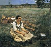 Jules Bastien-Lepage The Haymakers china oil painting reproduction